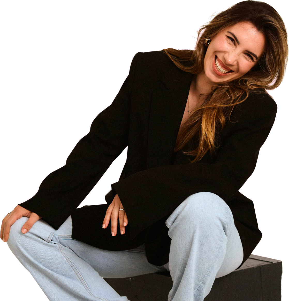 Alicia González sonriendo